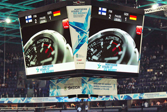 芬兰郝尔辛基世界冰球锦标赛室内P4.8全彩